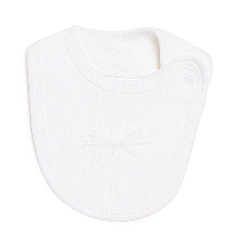 Kız Bebek Yenidoğan Mevlüt Kıyafeti İnterlok Bisiklet Yaka Uzun Kol Patikli Paça