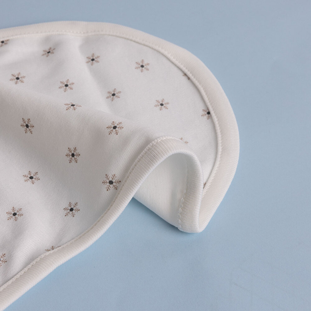 Kız Bebek Yenidoğan Omuz Örtüsü İnterlok