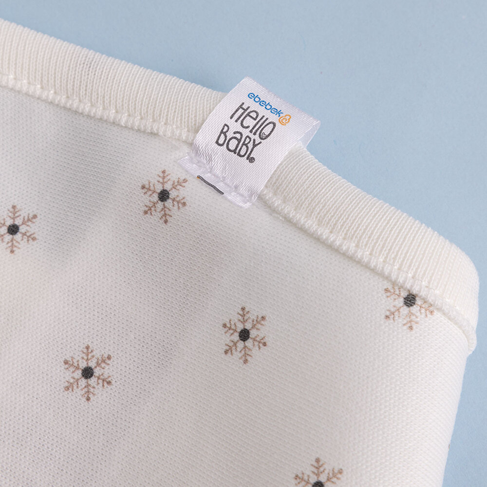 Kız Bebek Yenidoğan Omuz Örtüsü İnterlok