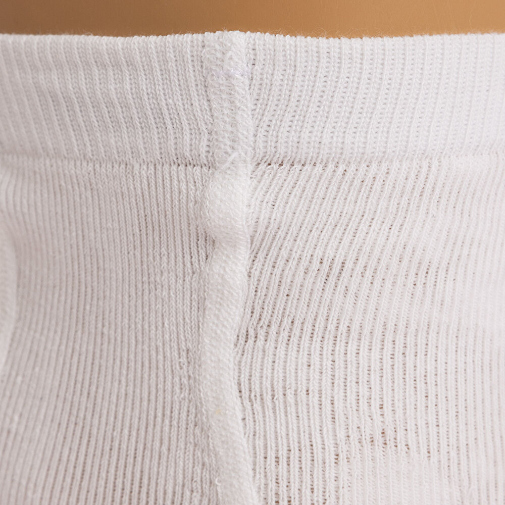 Kız Çiçek Desenli Havlu Külotlu Çorap Kız Bebek