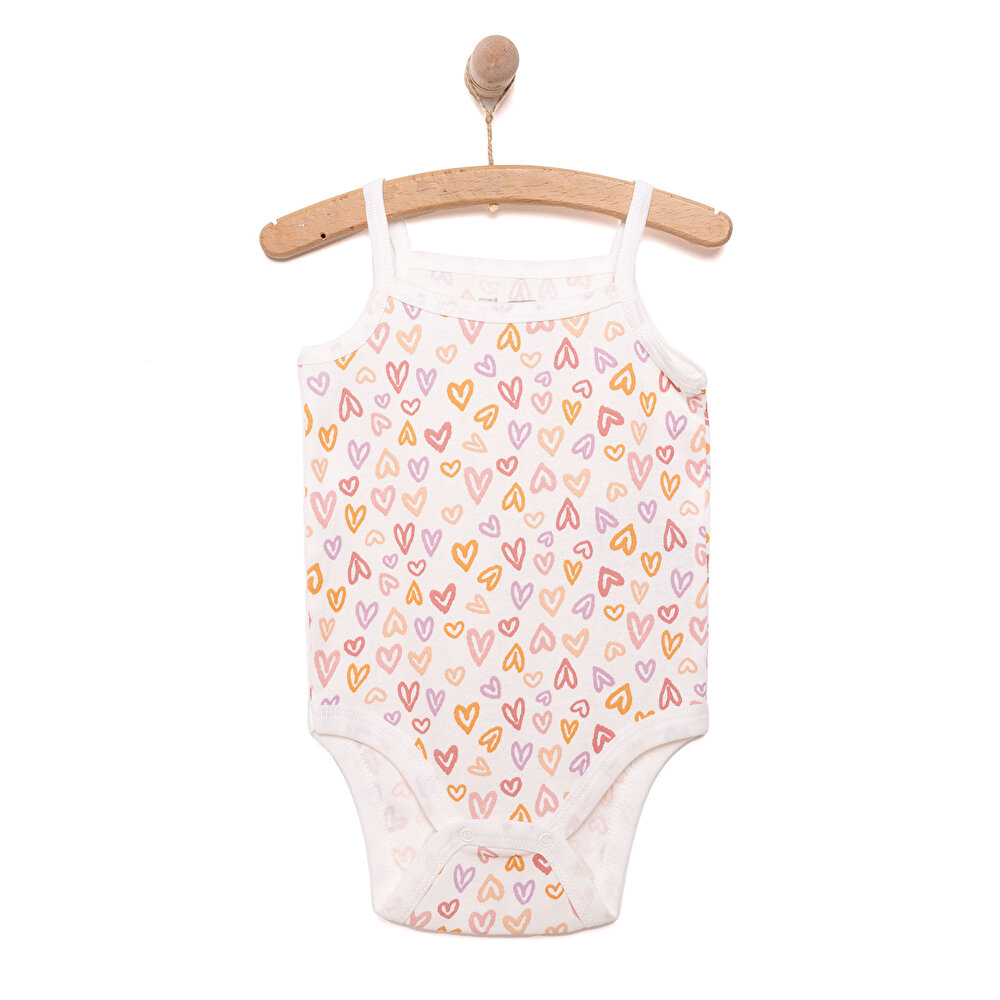 Kız İp Askılı Body Kız Bebek