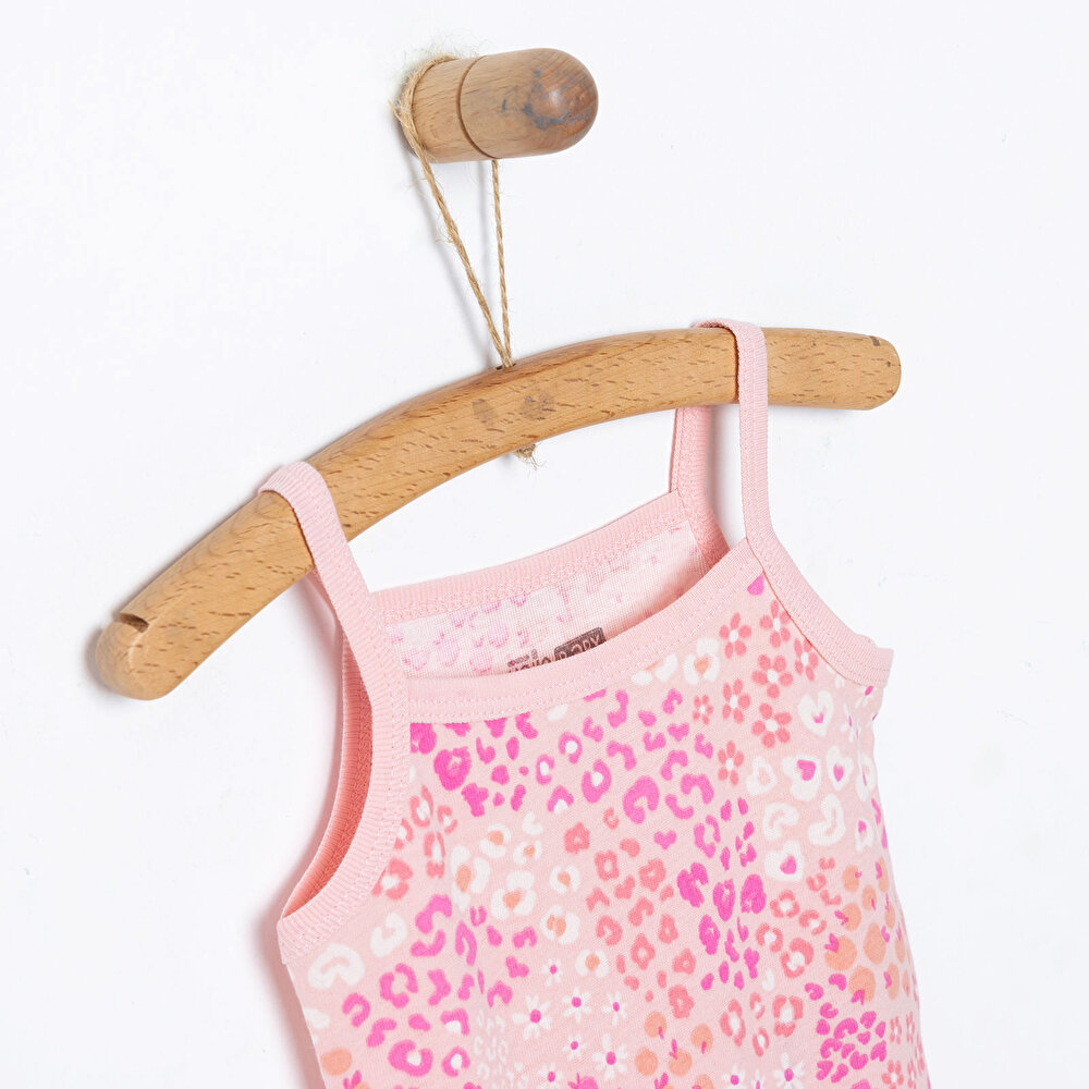 Kız İp Askılı Body Kız Bebek