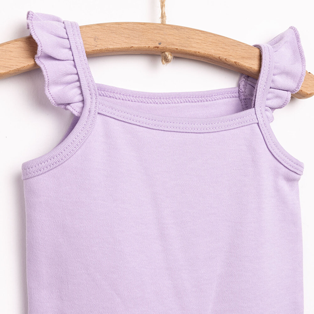 Kız İp Askılı Body Kız Bebek