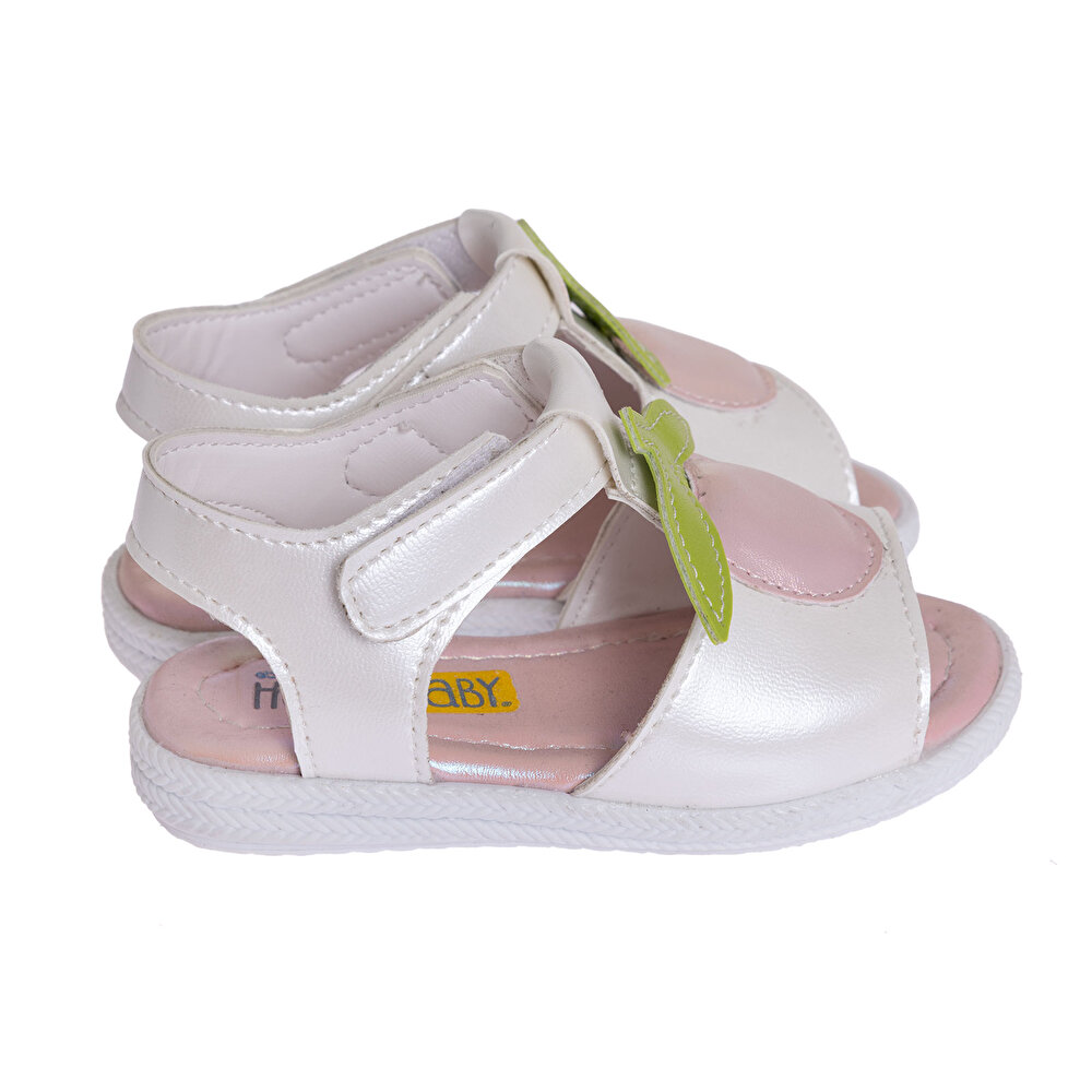 Kız Kirazlı  Sandalet Kız Bebek