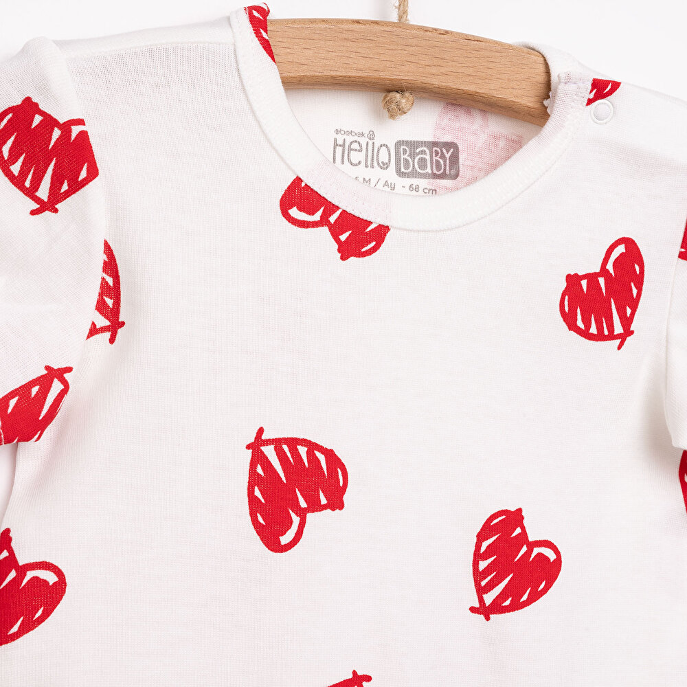 Kız Kısa Kol Body Kız Bebek