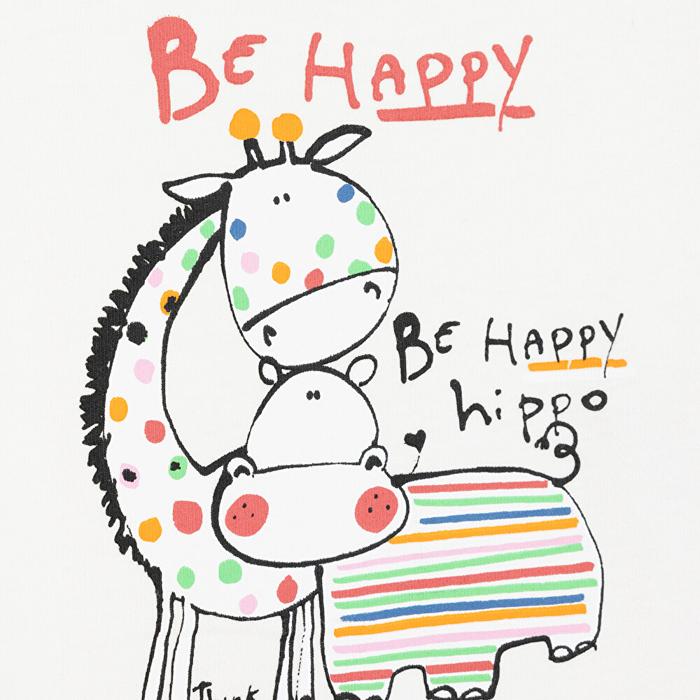 Kız Kısa Kol Pijama Takımı Kız Bebek