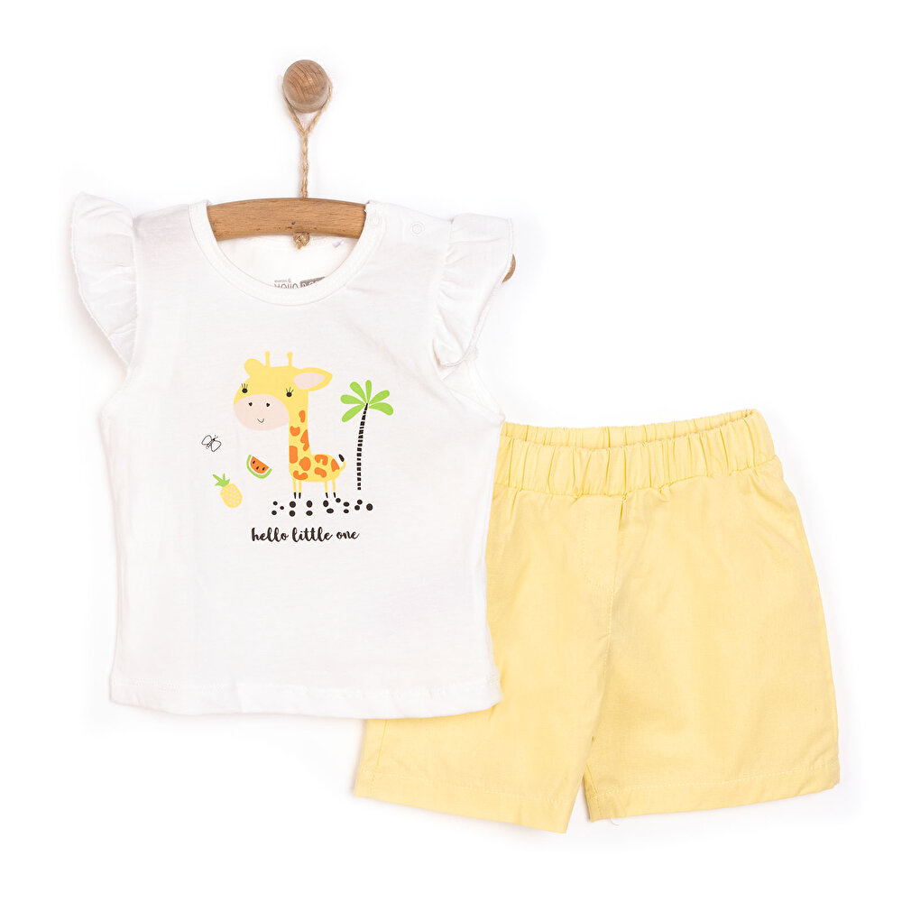 Kız Tshirt-Şort Kız Bebek
