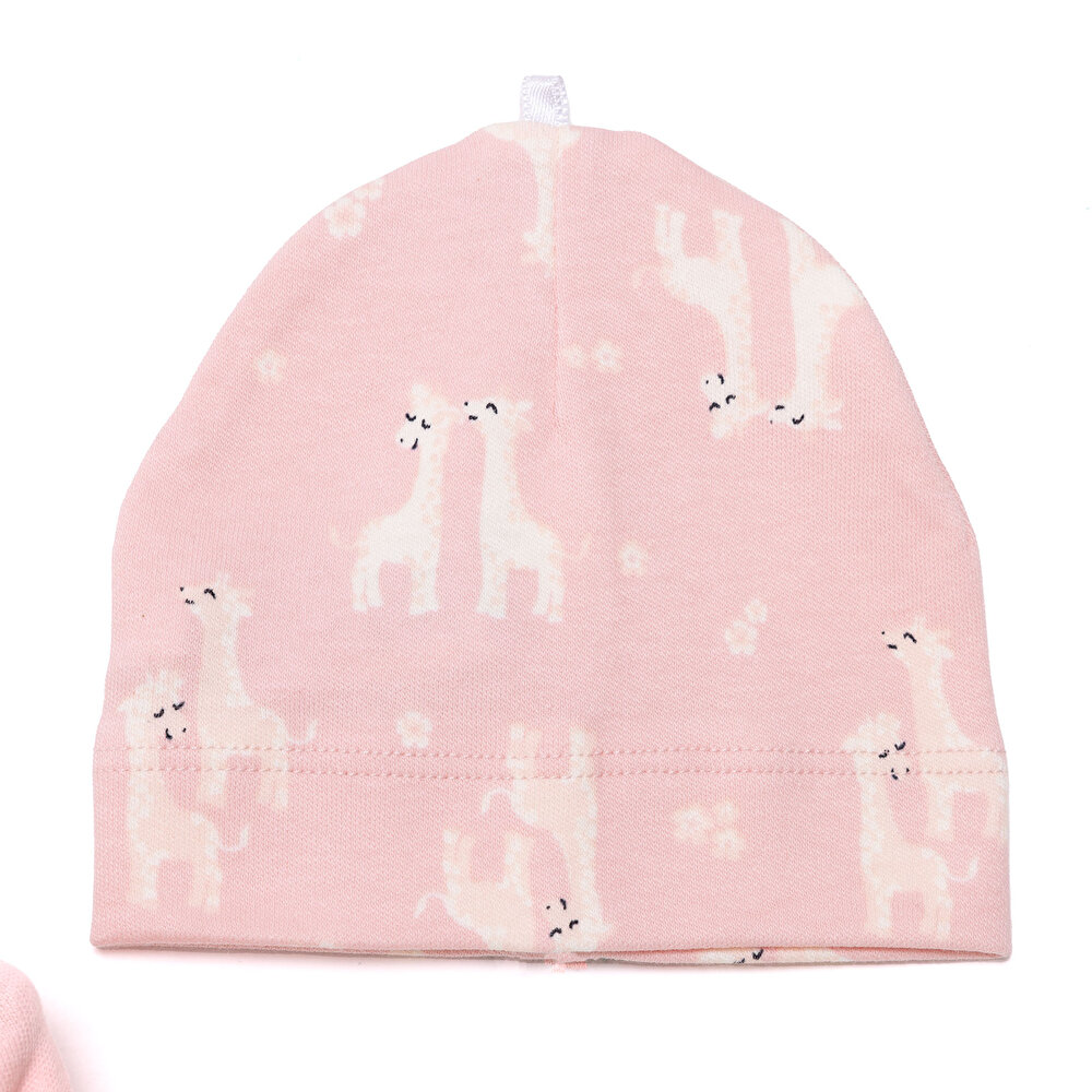 Kız Tulum-Body-Şapka Kız Bebek