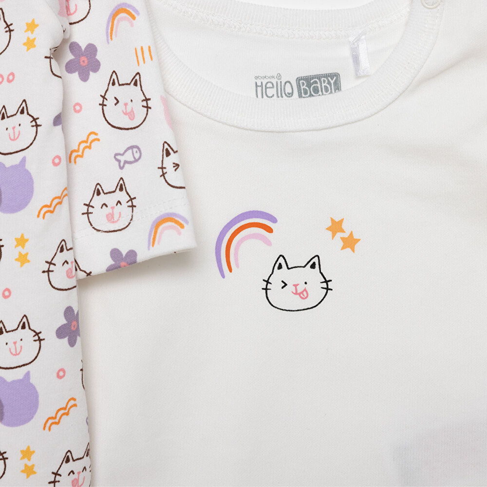 Kız Tulum-Body-Şapka Kız Bebek