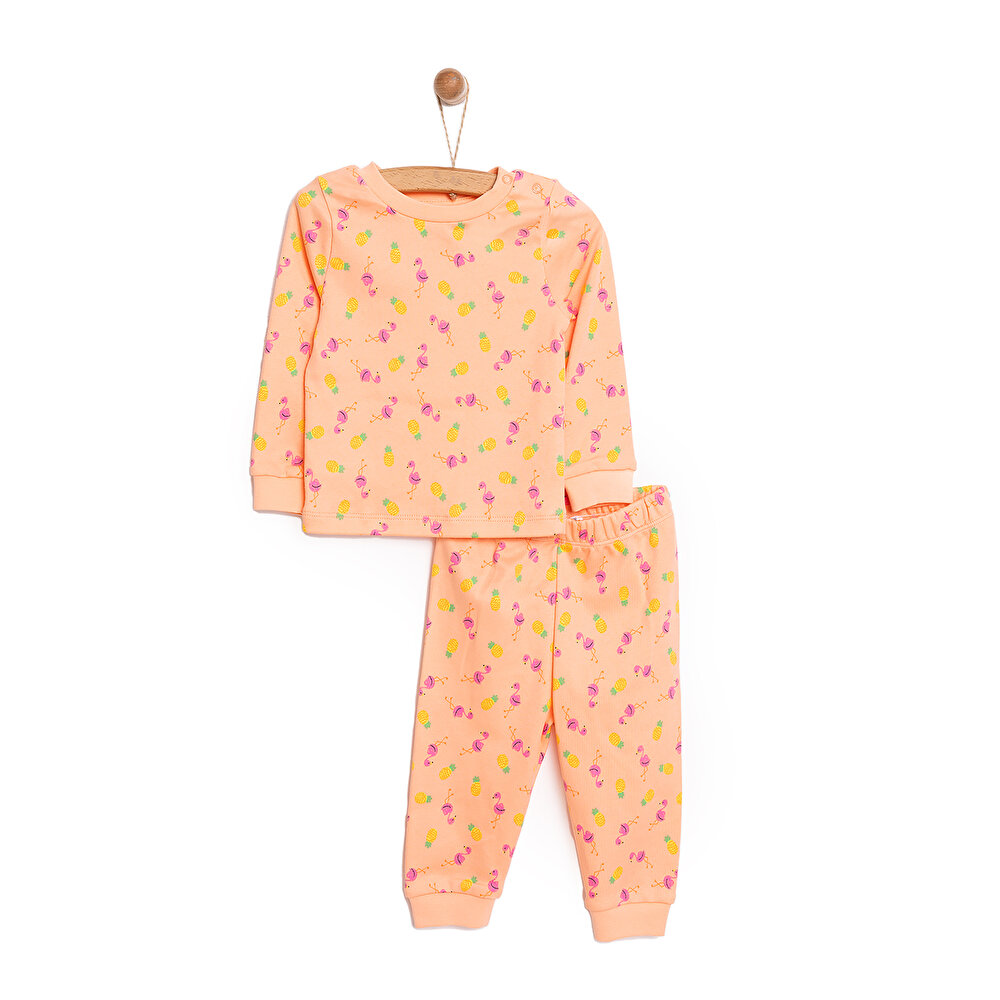 Kız Uzun Kol Pijama Takımı Kız Bebek