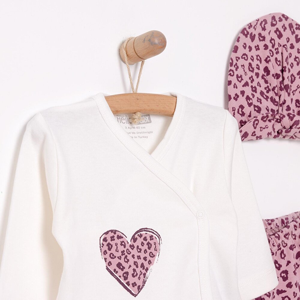 Yenidoğan Zıbın-Şapka-Patikli