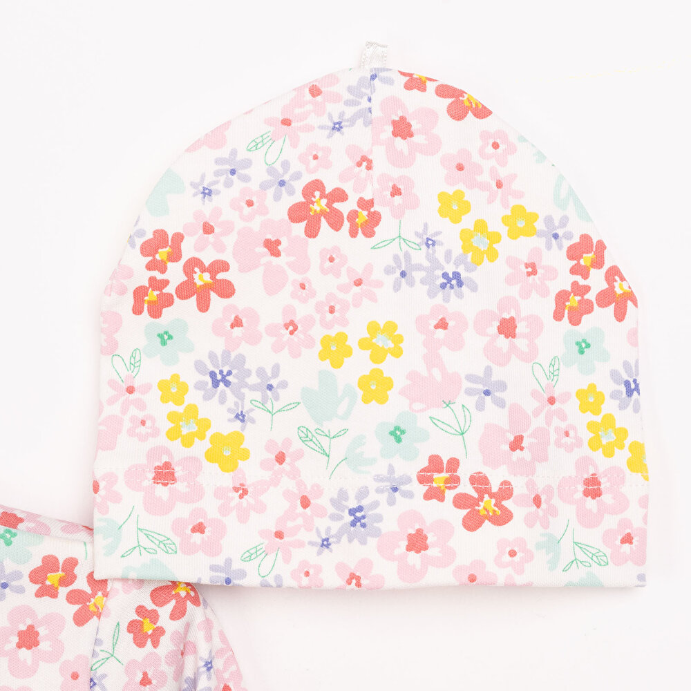 Kız Zıbın-Şapka-Patikli Alt Kız Bebek