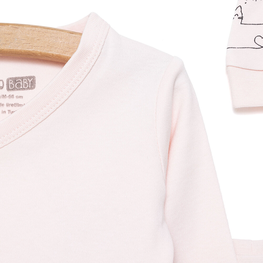 Kız Zıbın-Şapka-Patikli Alt Kız Bebek