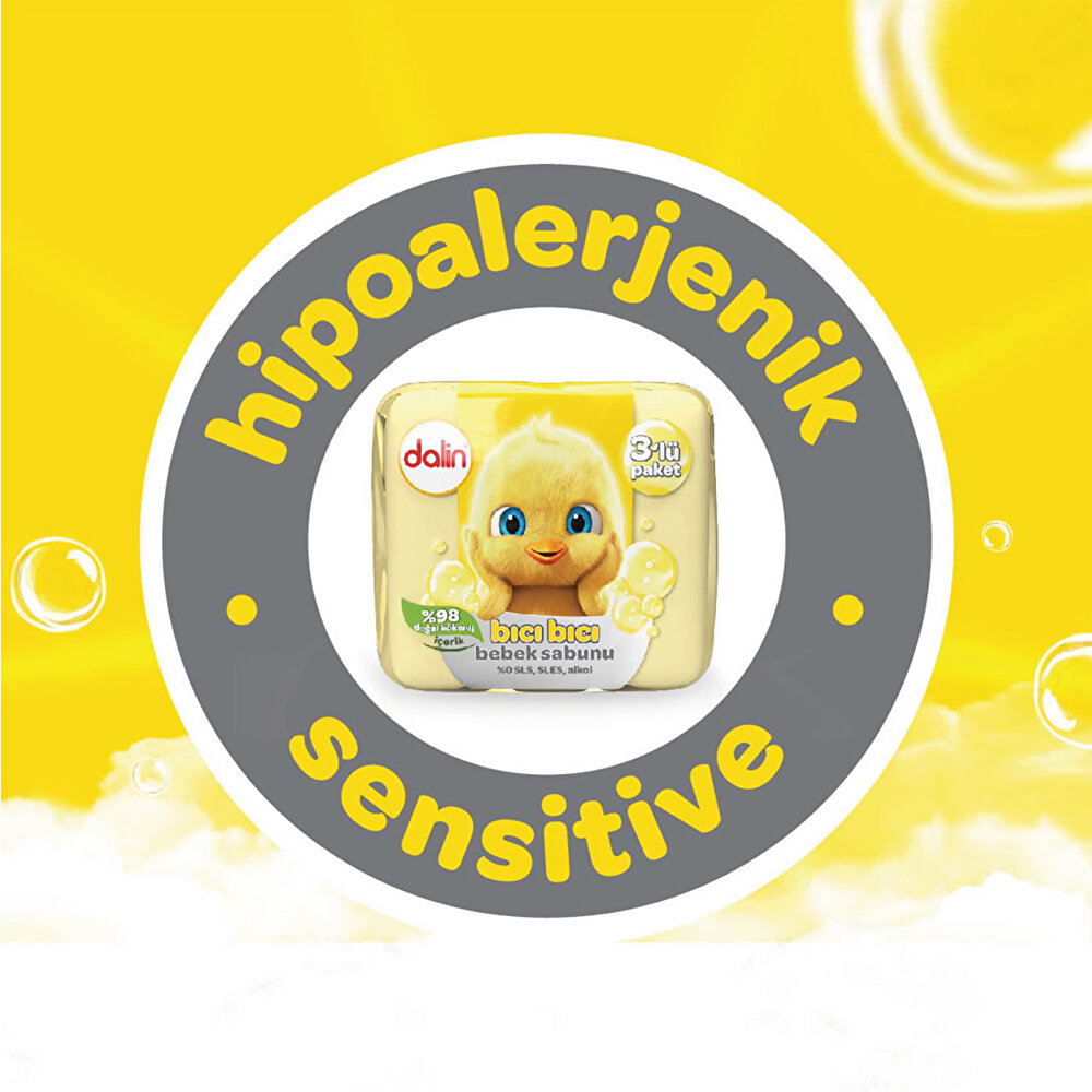 Klasik Katı Sabun 3'lü 3x75 gr