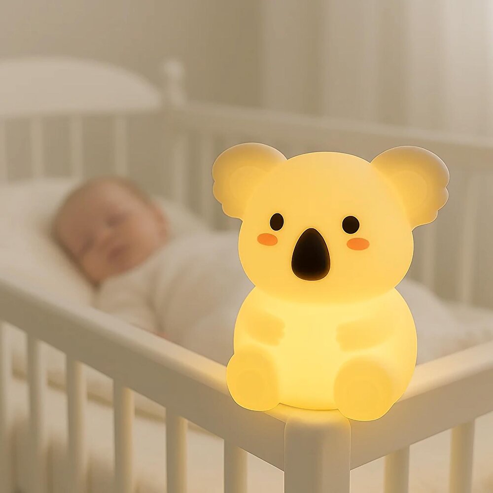 Çocuk Koala Silikon Gece Lambası