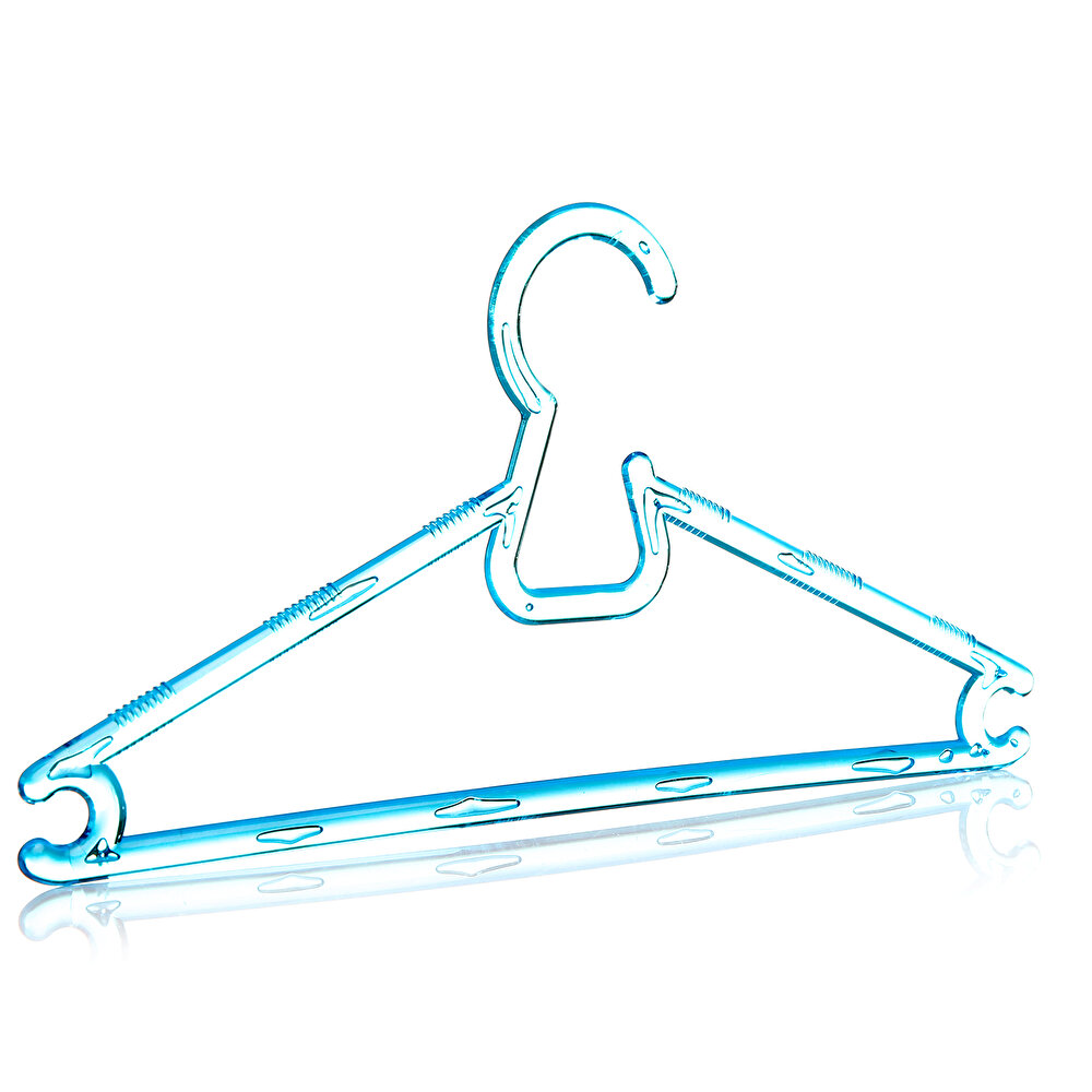 Kristal Şeffaf 6lı Giysi Askısı