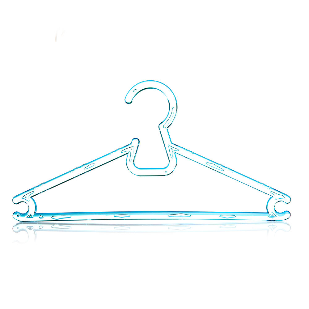 Kristal Şeffaf 6lı Giysi Askısı