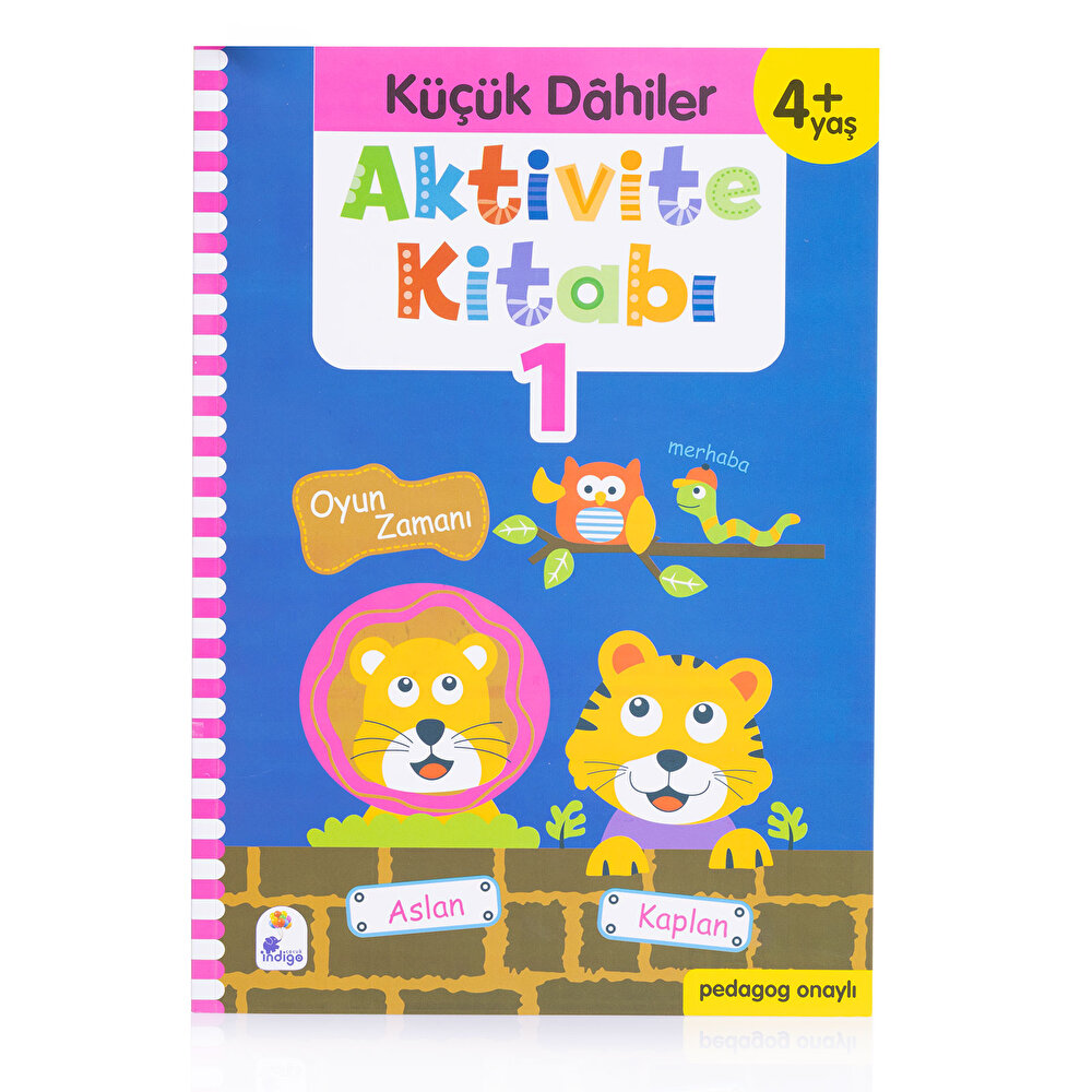 Küçük Dahiler Aktivite Kitabı 1 – 4+ Yaş (Pedagog Onaylı)
