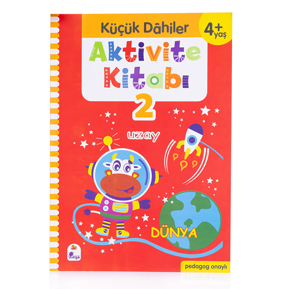 Küçük Dahiler Aktivite Kitabı 2 – 4+ Yaş (Pedagog Onaylı)