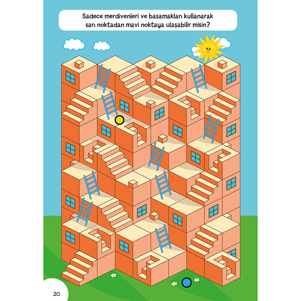 Küçük Dahiler Dikkat Geliştirme 1 – 5+ Yaş (Pedagog Onaylı)