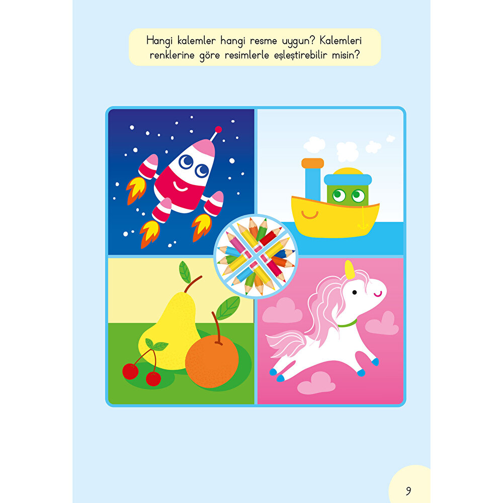 Küçük Dahiler Dikkat Geliştirme 1 – 6+ Yaş (Pedagog Onaylı)