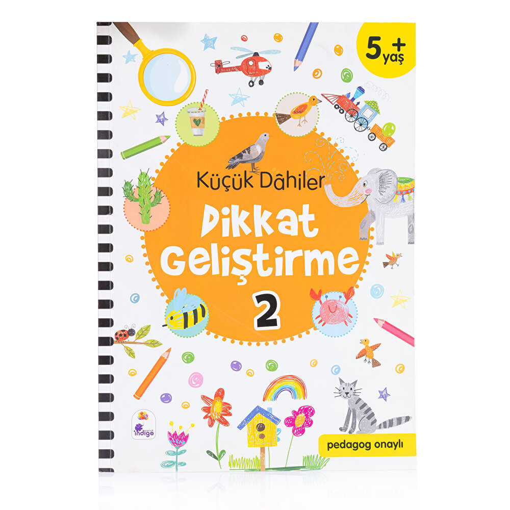 Küçük Dahiler Dikkat Geliştirme 2 – 5+ Yaş (Pedagog Onaylı)