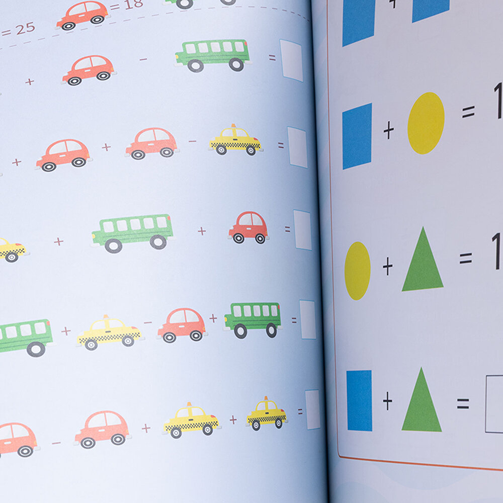 Küçük Dahiler Etkinliklerle Matematik 6-7 Yaş 1. Kitap