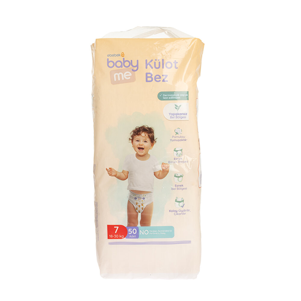 Külot Bez XXLarge 7 Numara 18-30 kg  50 Adet