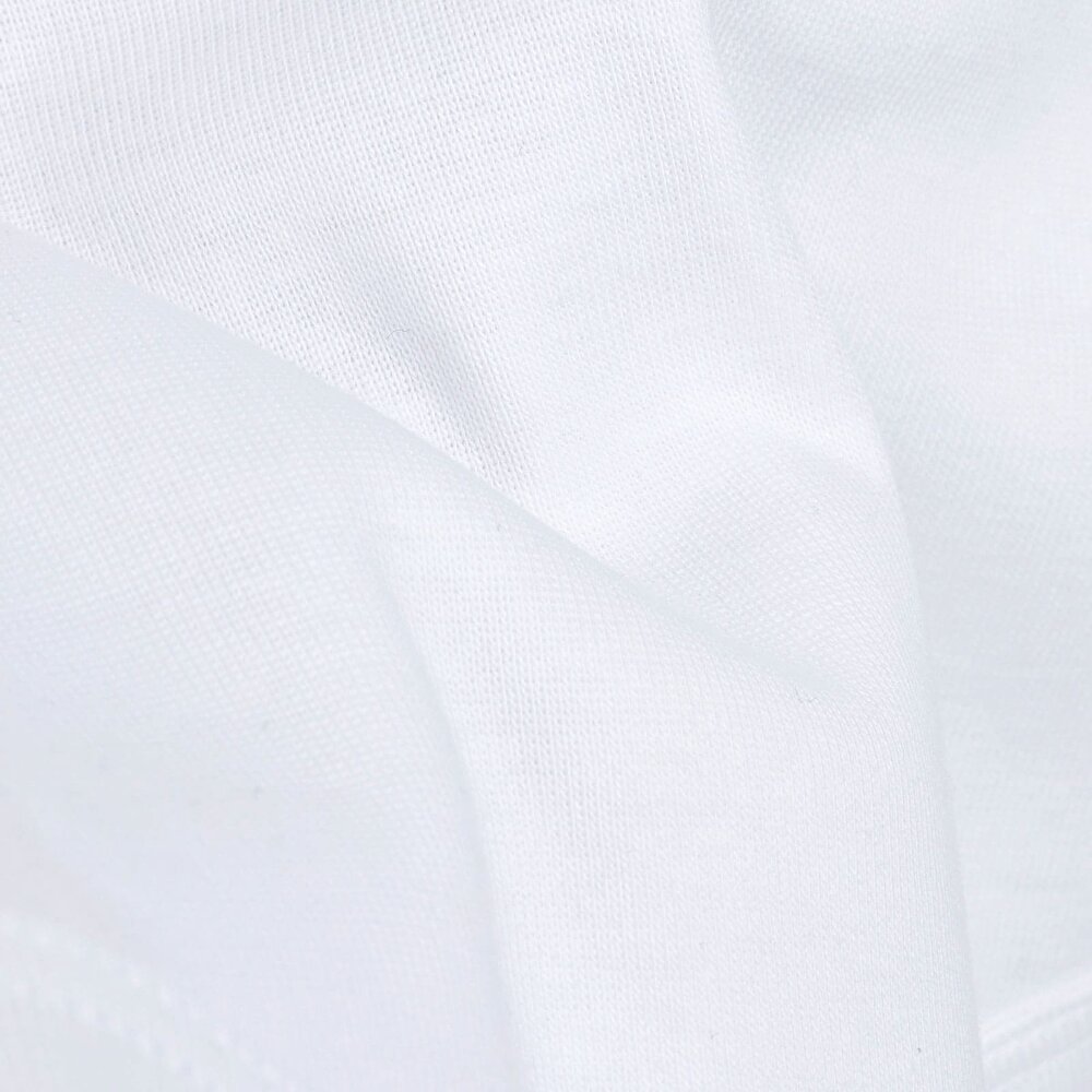 Unisex Beyaz Body Ribana Kumaş Çıtçıtlı Zıbın Zarf Yaka Uzun Kol Beyaz