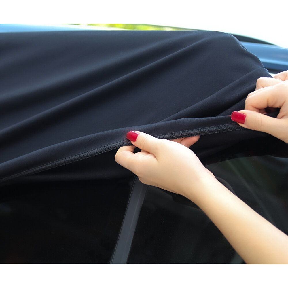 2'li Lastikli Bebek Araba Güneşliği 37x93 cm