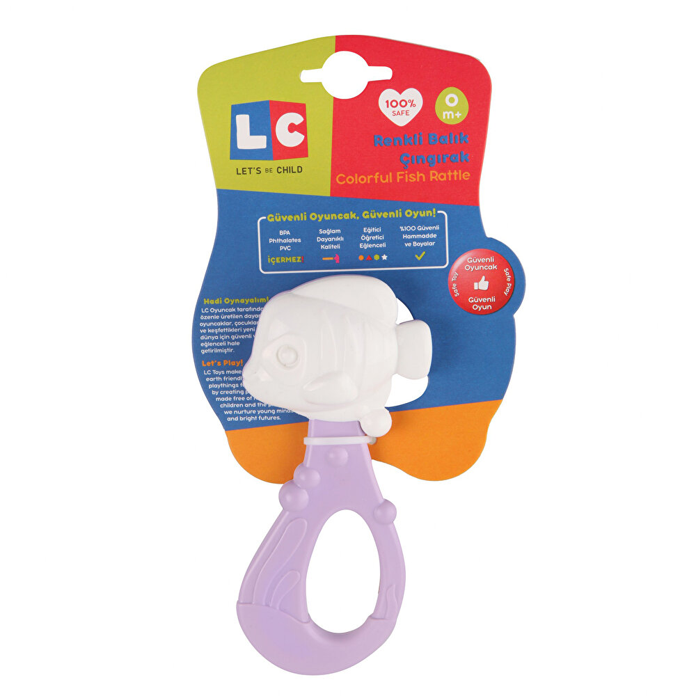 LC Renkli Balık Çıngırak LC-30934