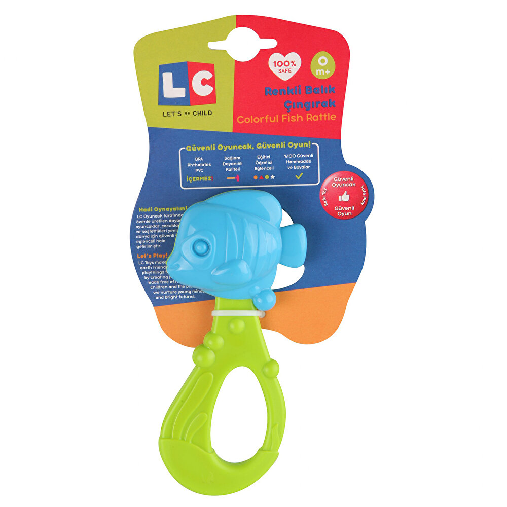 LC Renkli Balık Çıngırak LC-30934