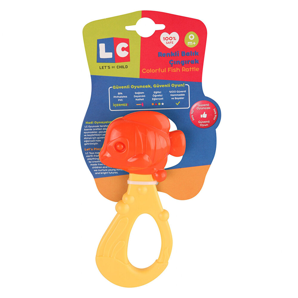 LC Renkli Balık Çıngırak LC-30934