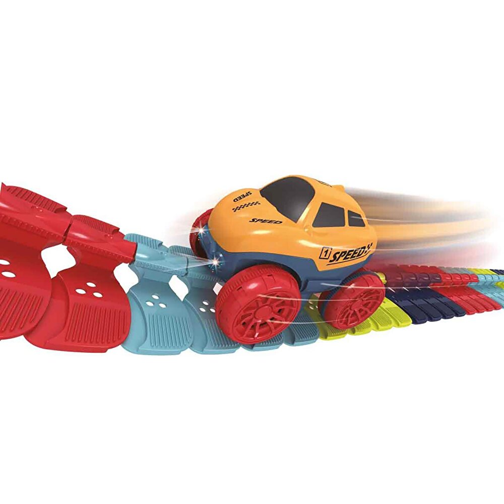 Işıklı Limitless Car Eğlenceli Araç ve Yol Seti 201 Parça