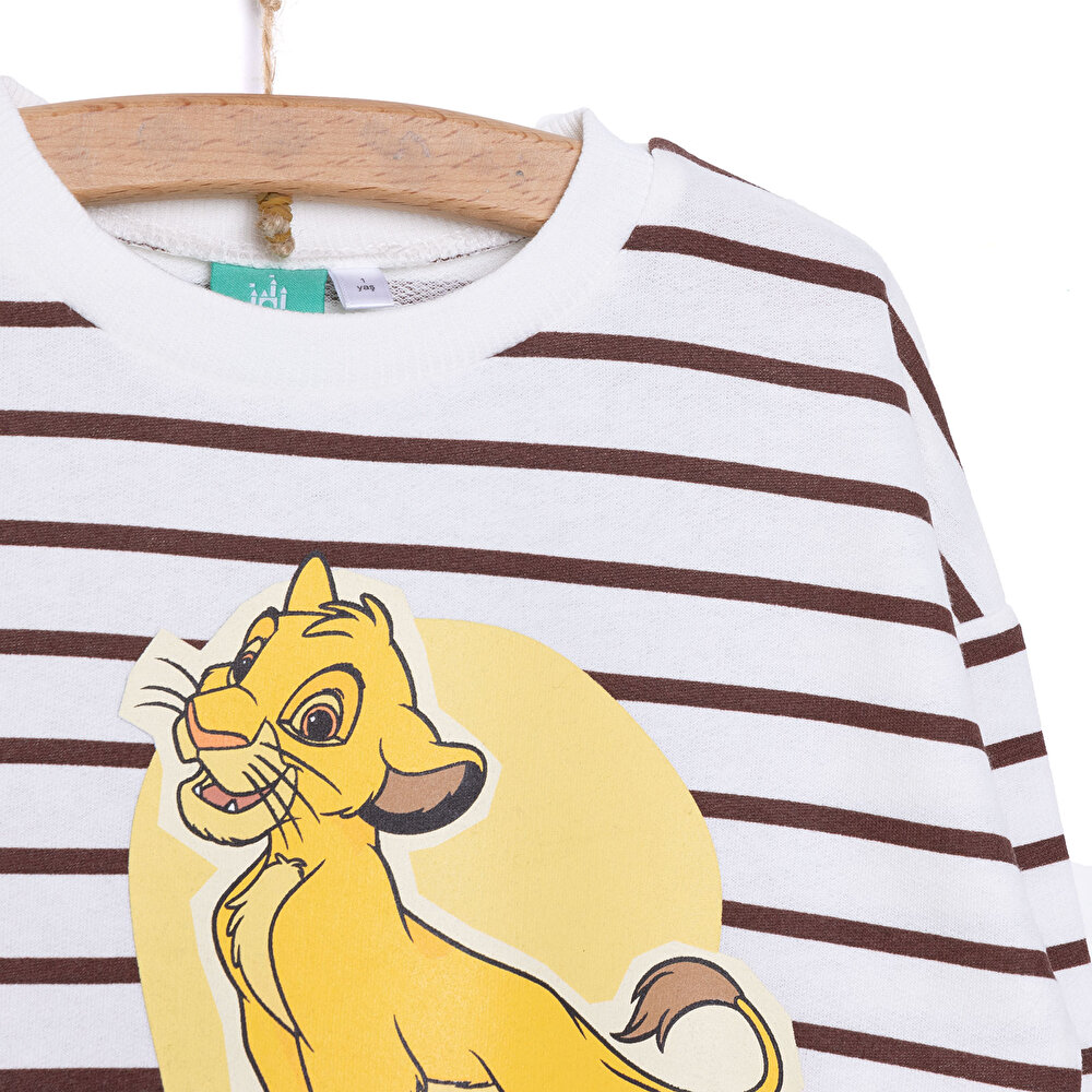 Lion King Erkek Sweatshirt Erkek Bebek