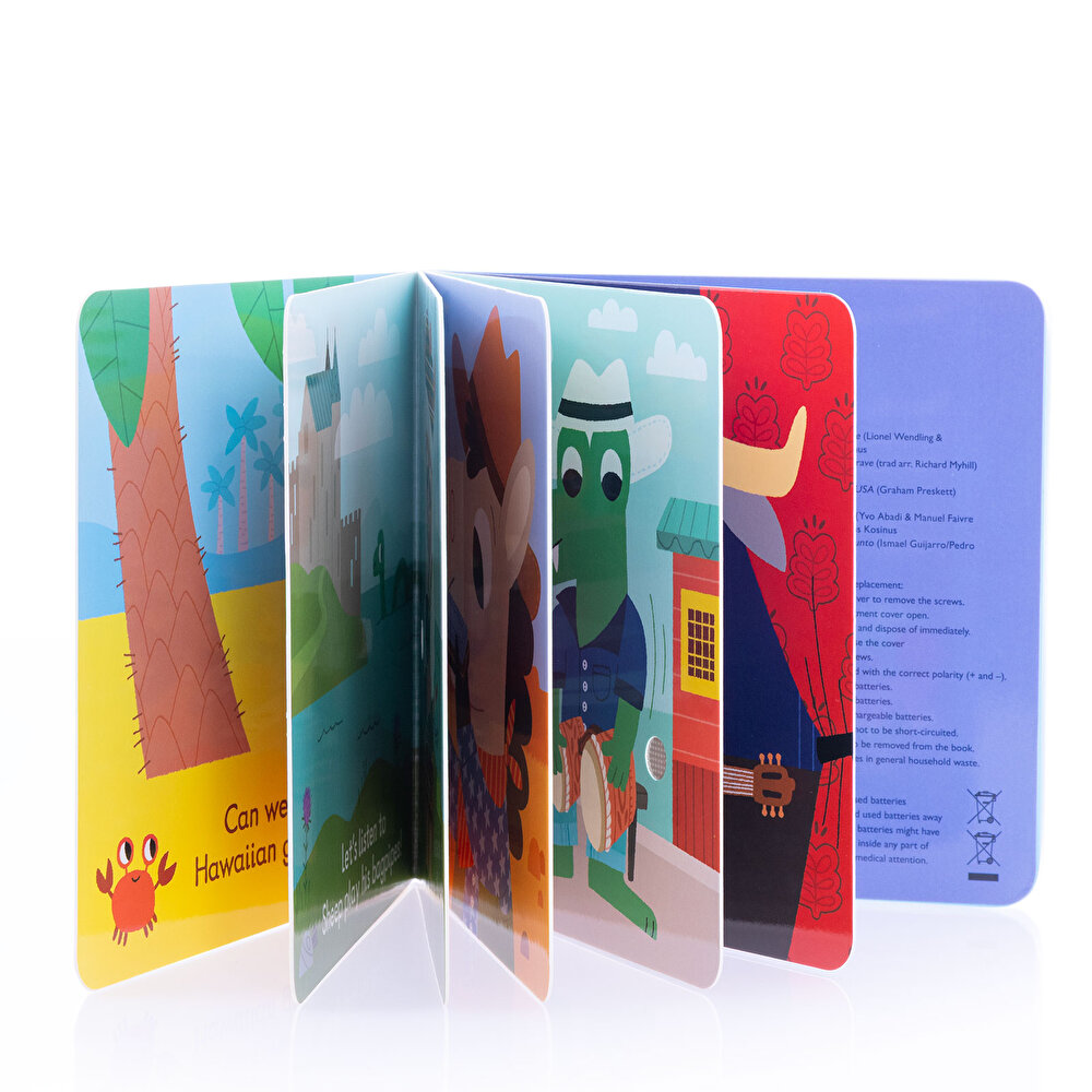 Listen to the Music from Around the World / Sesli İngilizce Kitap