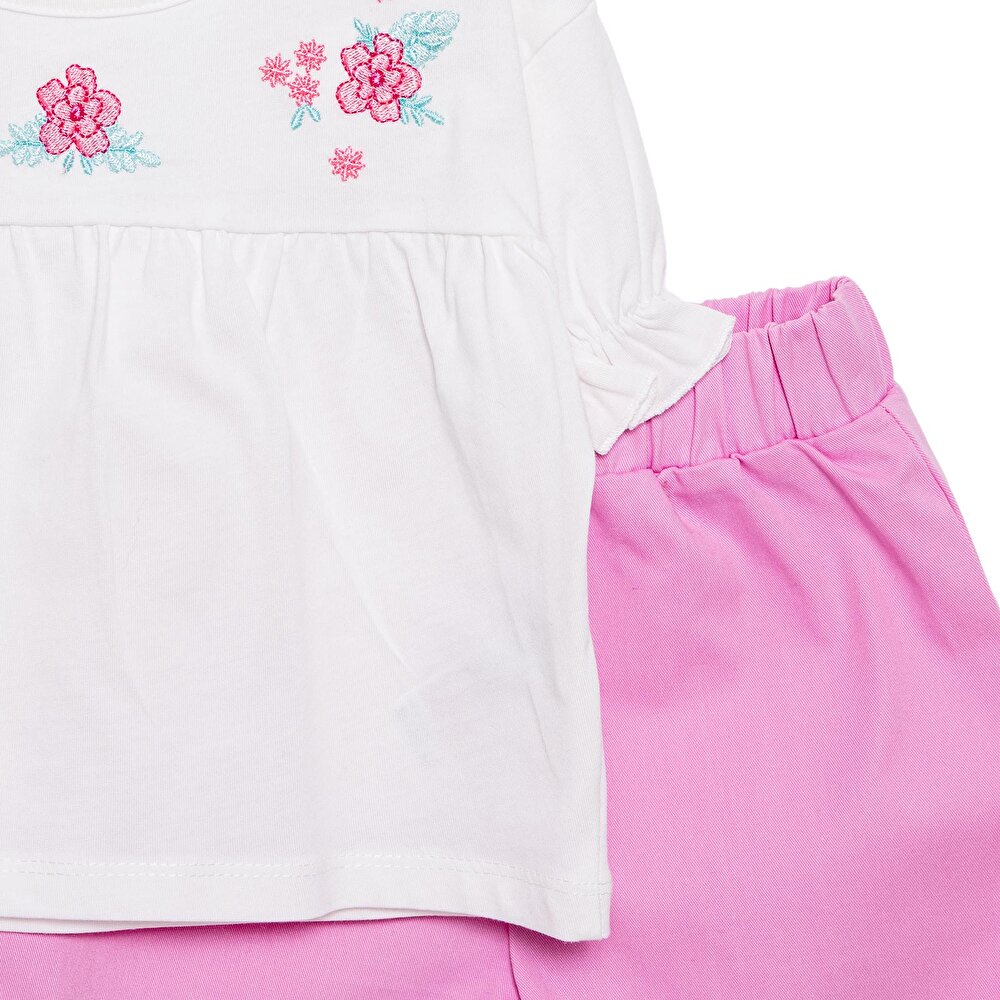 Little Blooms Kız Tshirt-Şort Kız Bebek