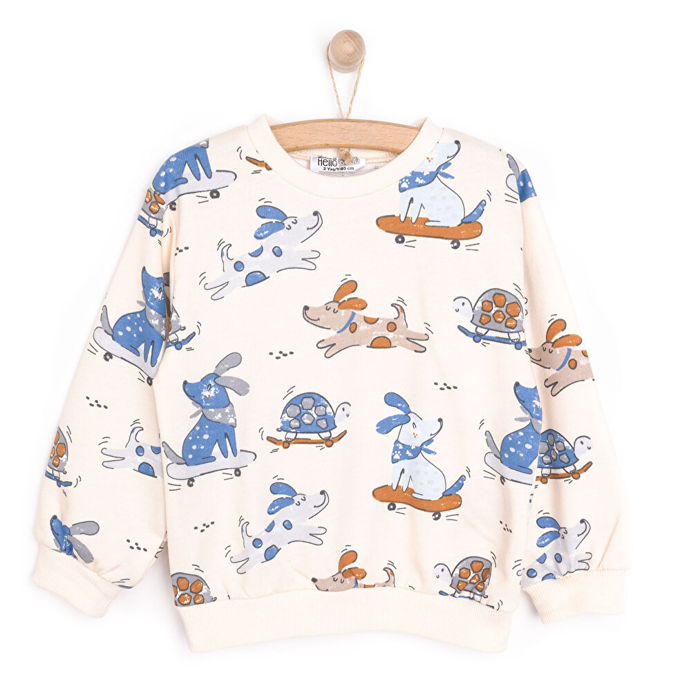 Little Dog Erkek Sweatshirt Erkek Bebek