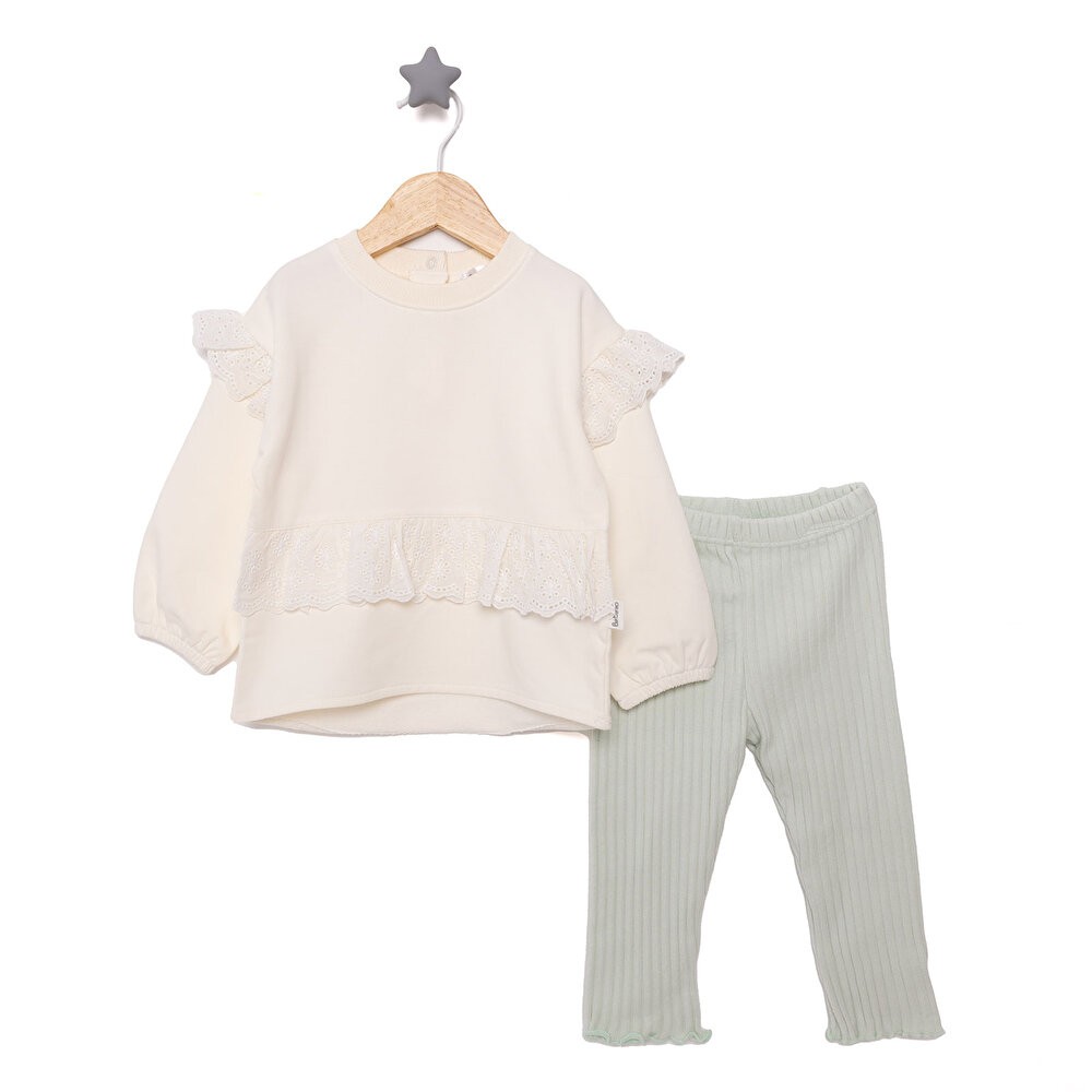 Little Lady Kız Sweatshirt - Tayt Kız Bebek
