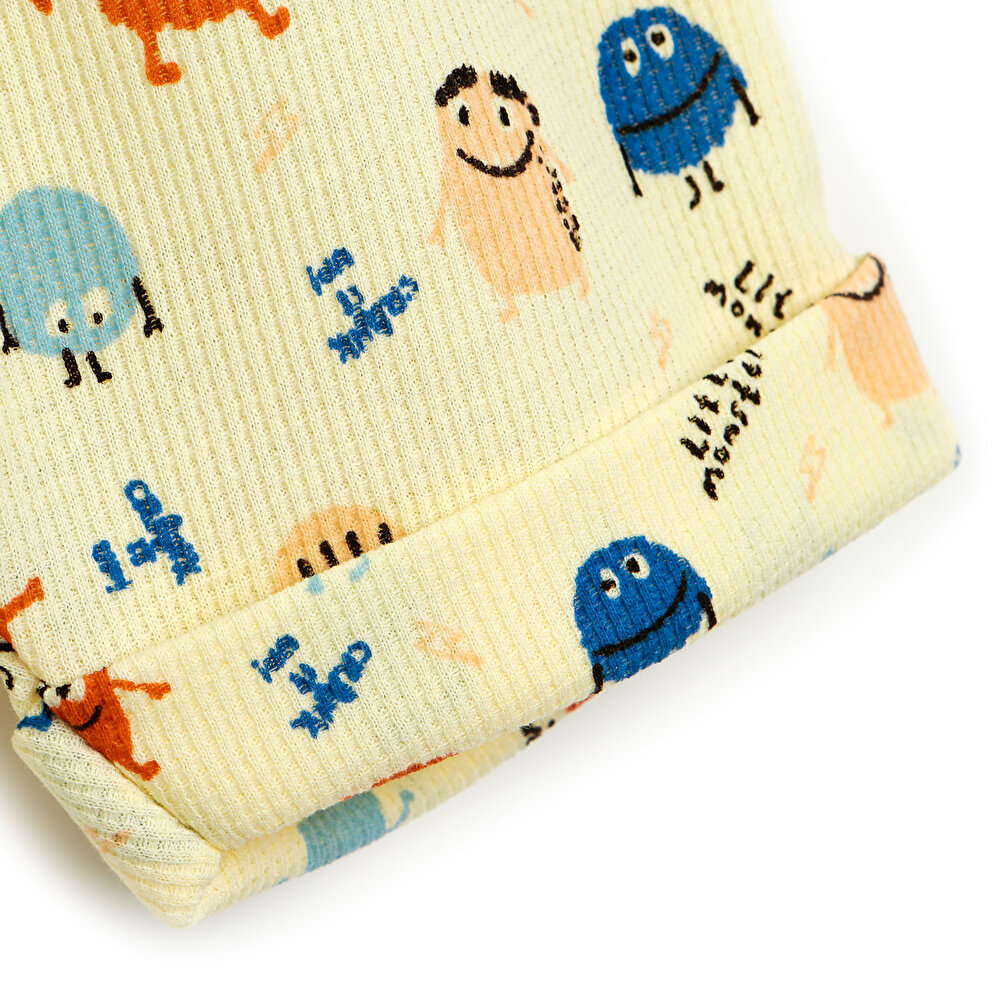 Little Monster Tshirt-Şort Erkek Bebek