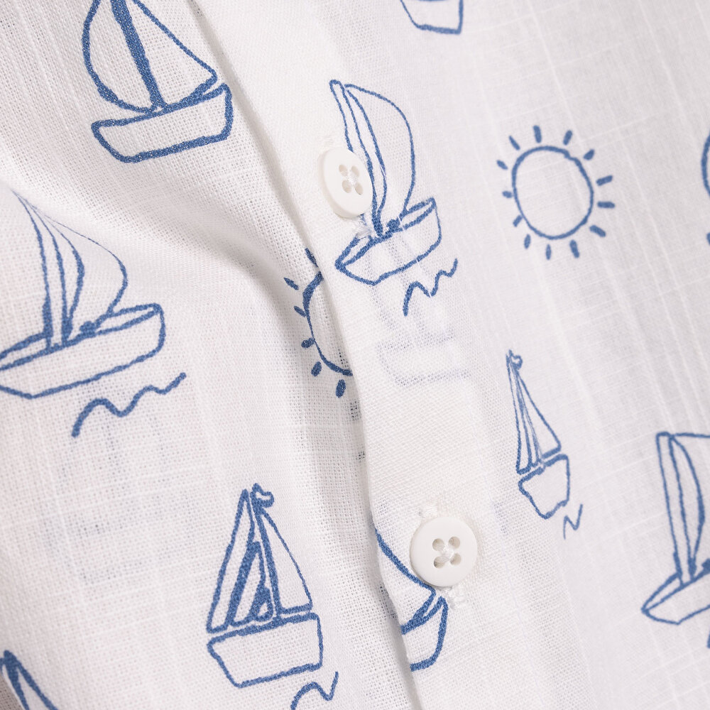 Little Sailor Erkek Gömlek-Pantolon Erkek Bebek