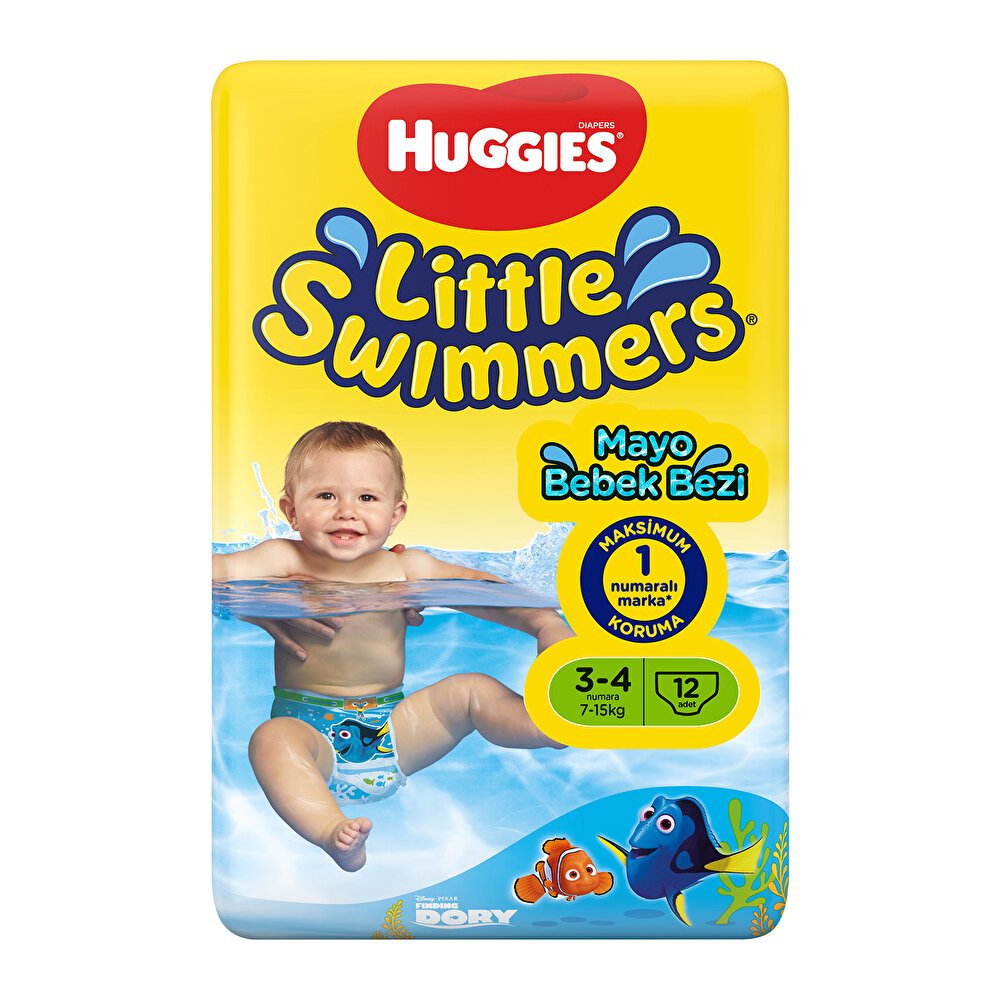 Little Swimmers Mayo Bebek Bezi 7-15 kg 12 adet
