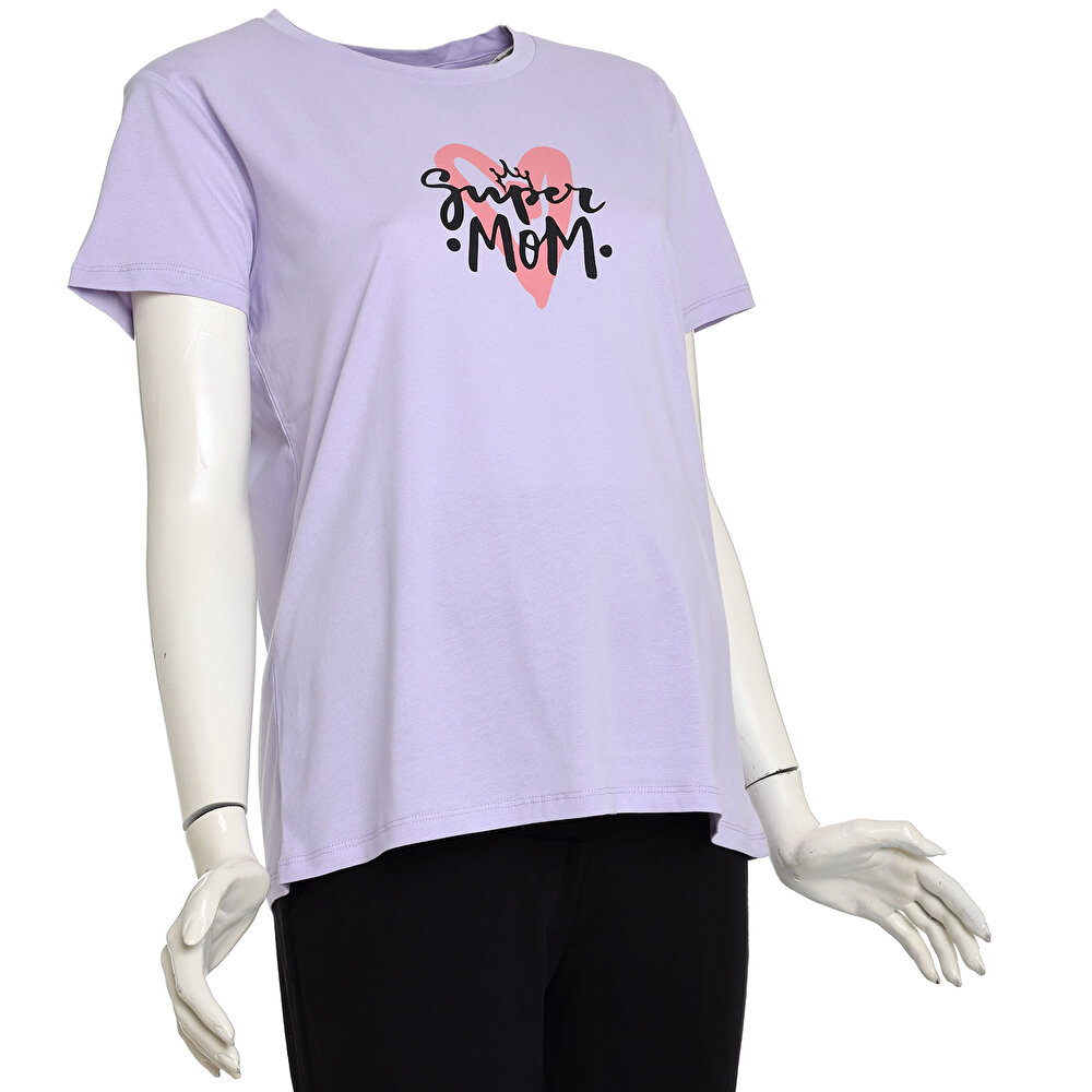 London temalı tişört Hamile Kısa Kol Tshirt Anne Giyim