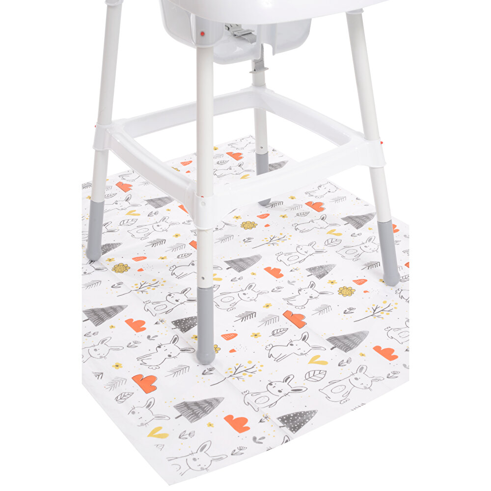 mama sandalyesi aktivite örtüsü 100X120 cm (30 adet)