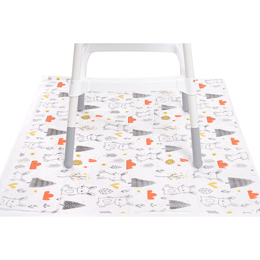 mama sandalyesi aktivite örtüsü 100X120 cm (30 adet)