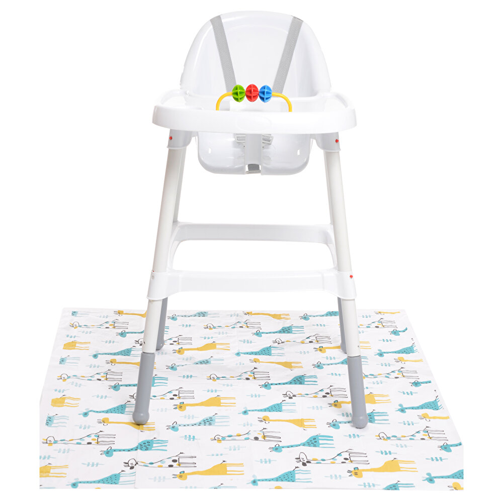 mama sandalyesi aktivite örtüsü 100X120 cm (30 adet)