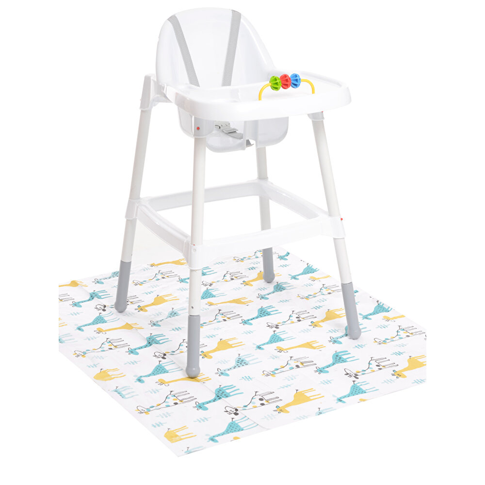 mama sandalyesi aktivite örtüsü 100X120 cm (30 adet)
