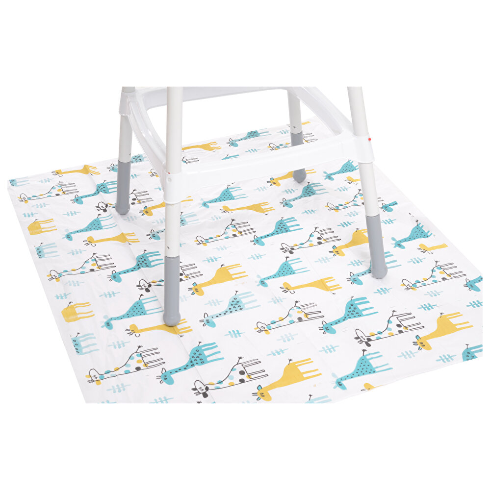 mama sandalyesi aktivite örtüsü 100X120 cm (30 adet)