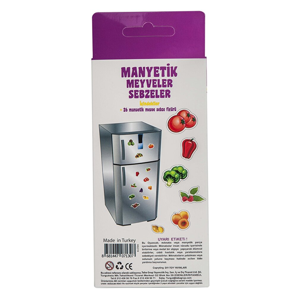 Manyetik Meyveler Sebzeler
