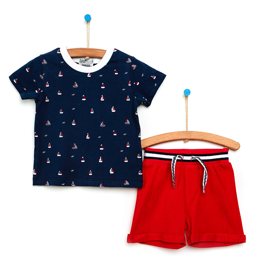Marina Boy Tshirt-Şort Erkek Bebek